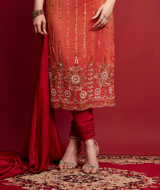 Rust Pyjami Suit Set